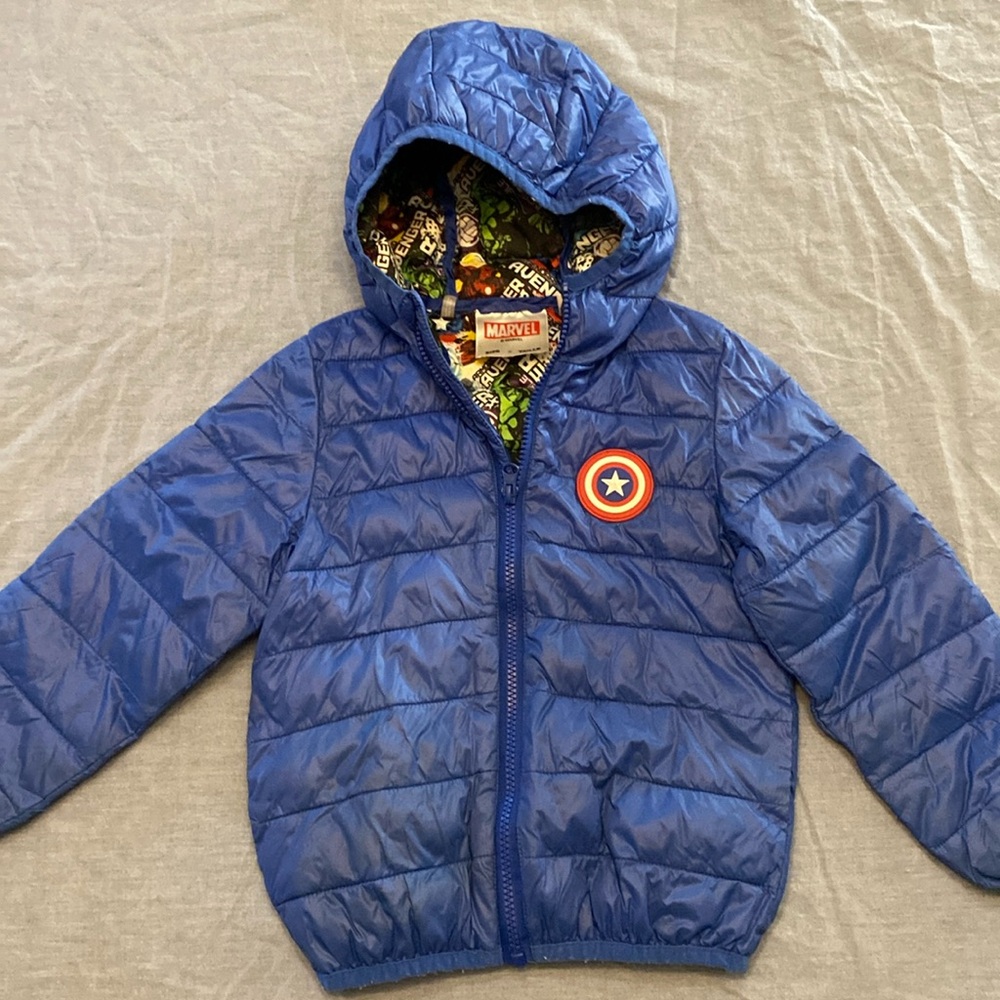 Avengers puffer jacket